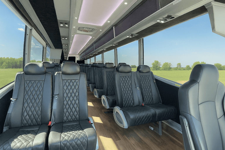 coach bus in West Covina