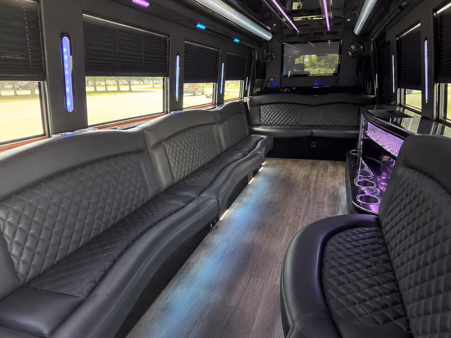 bus rentals for post wedding brunches and multi day wedding weekends in west covina