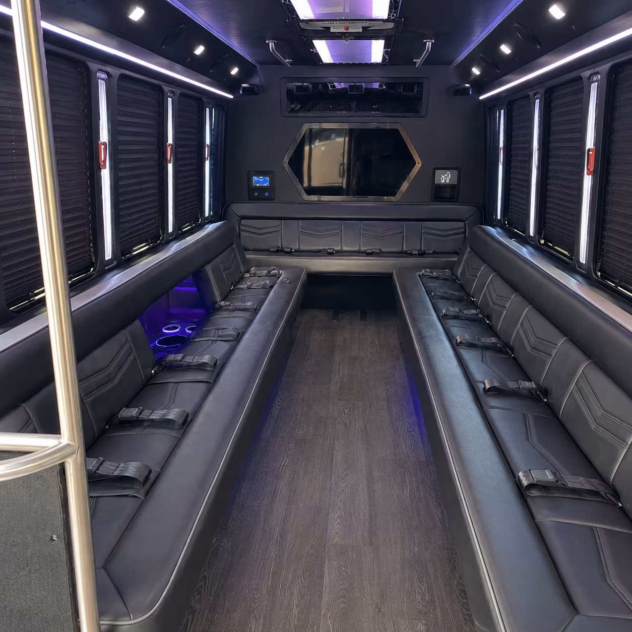 group transportation buses for smaller venues and club shows around west covina