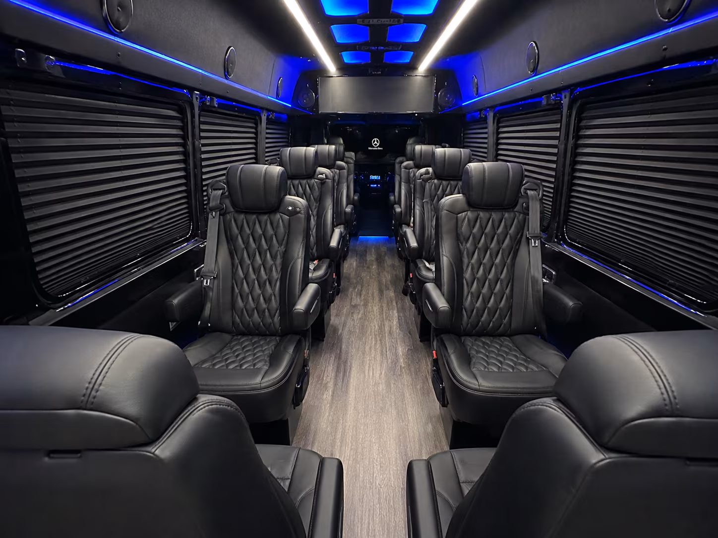 shuttle buses for weekly worship services in west covina