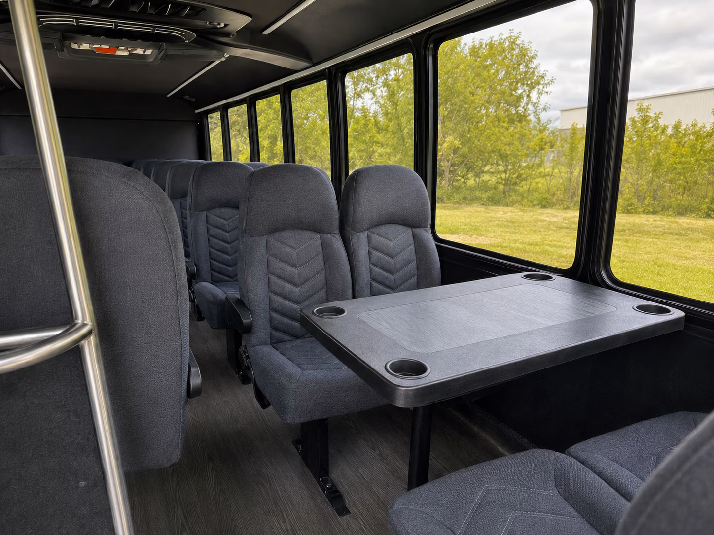 west covina 20 passenger minibus interior