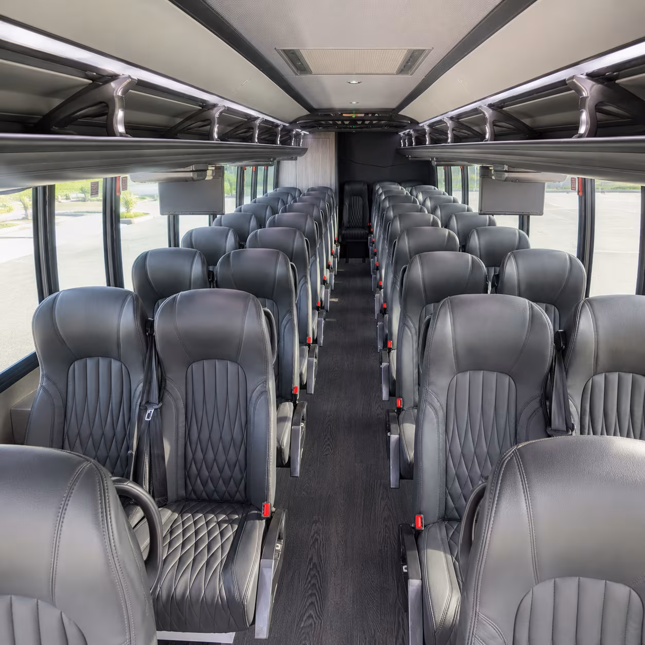 west covina 30 passenger minibus interior