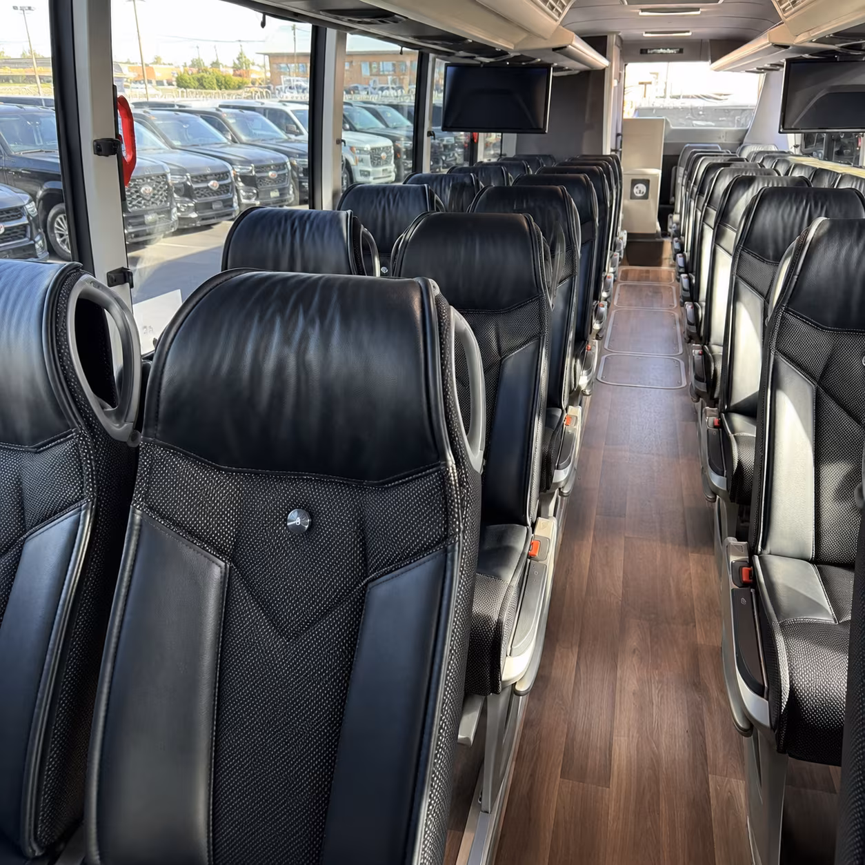 west covina charter bus inside