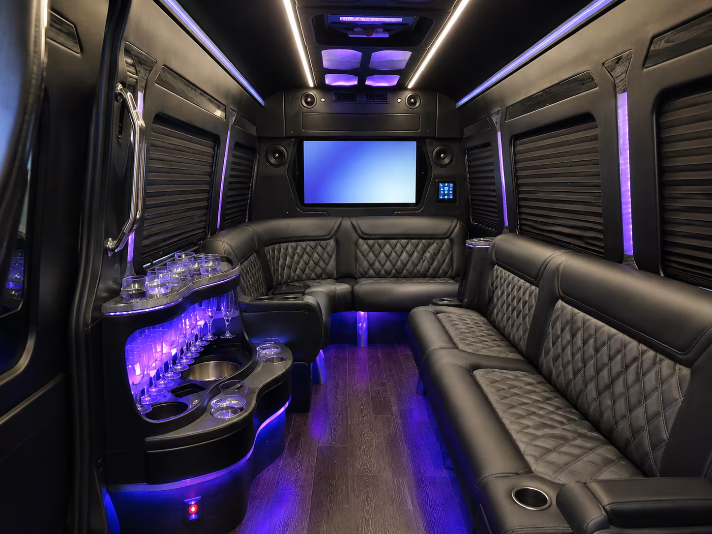 west covina concert transportation onboard seating